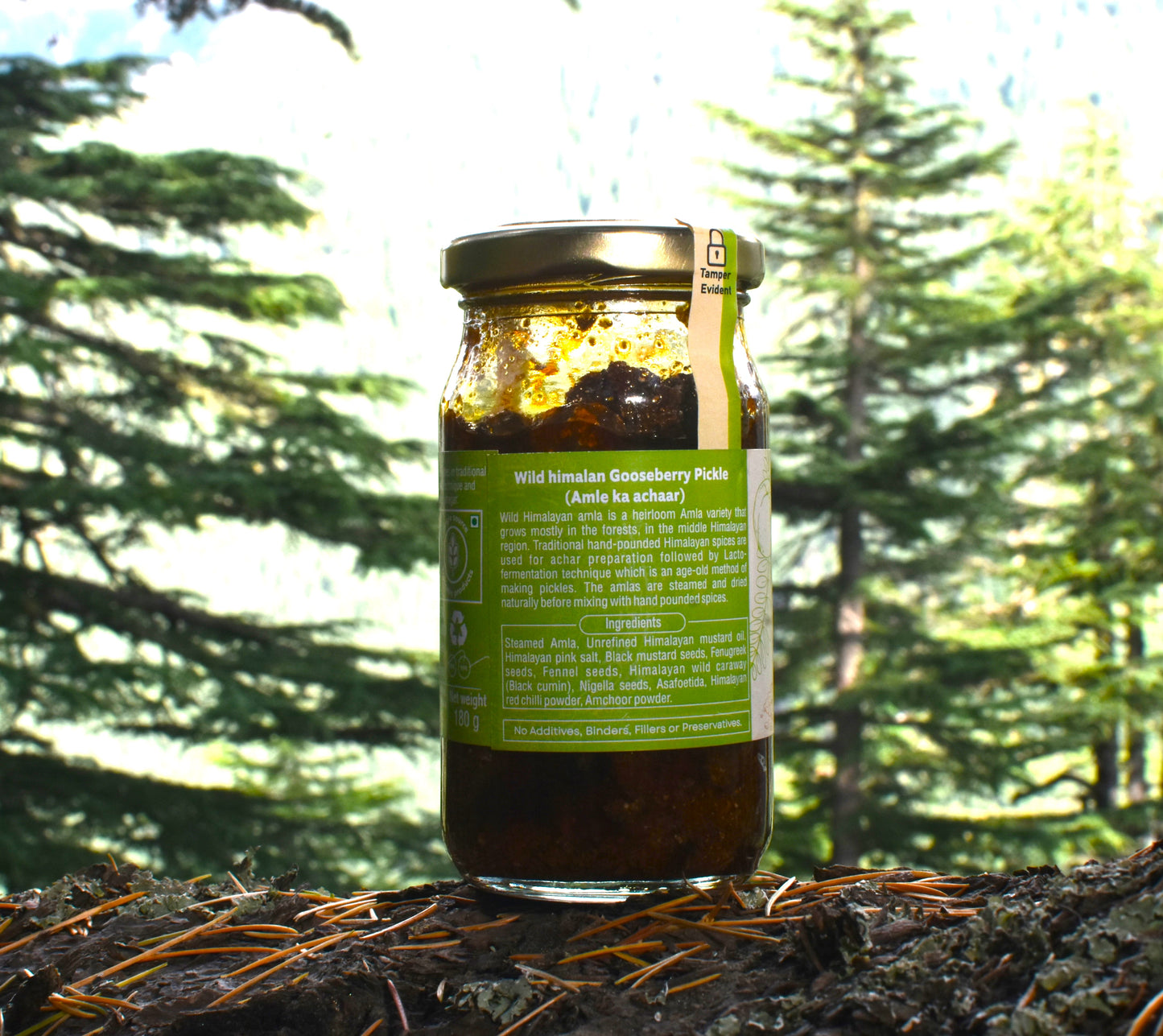 Himalayan wild Gooseberry pickle (Amla achaar)