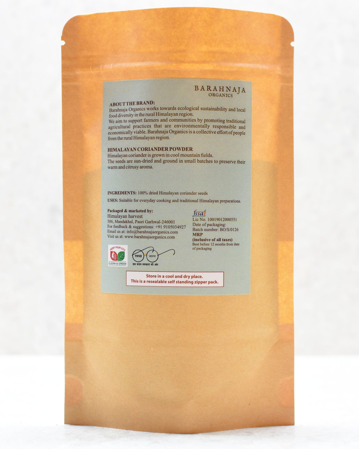 Himalayan Coriander Powder