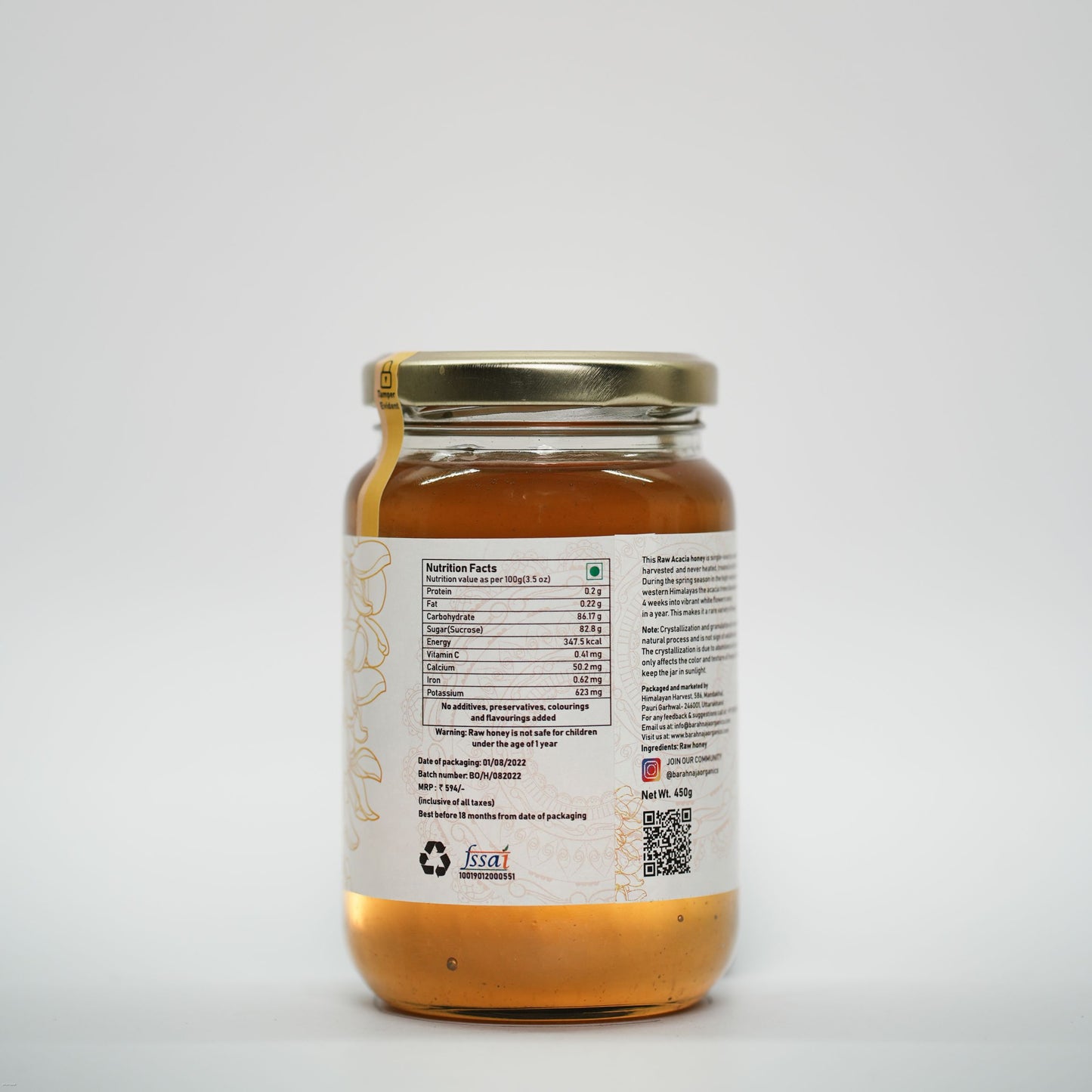 Acacia floral honey