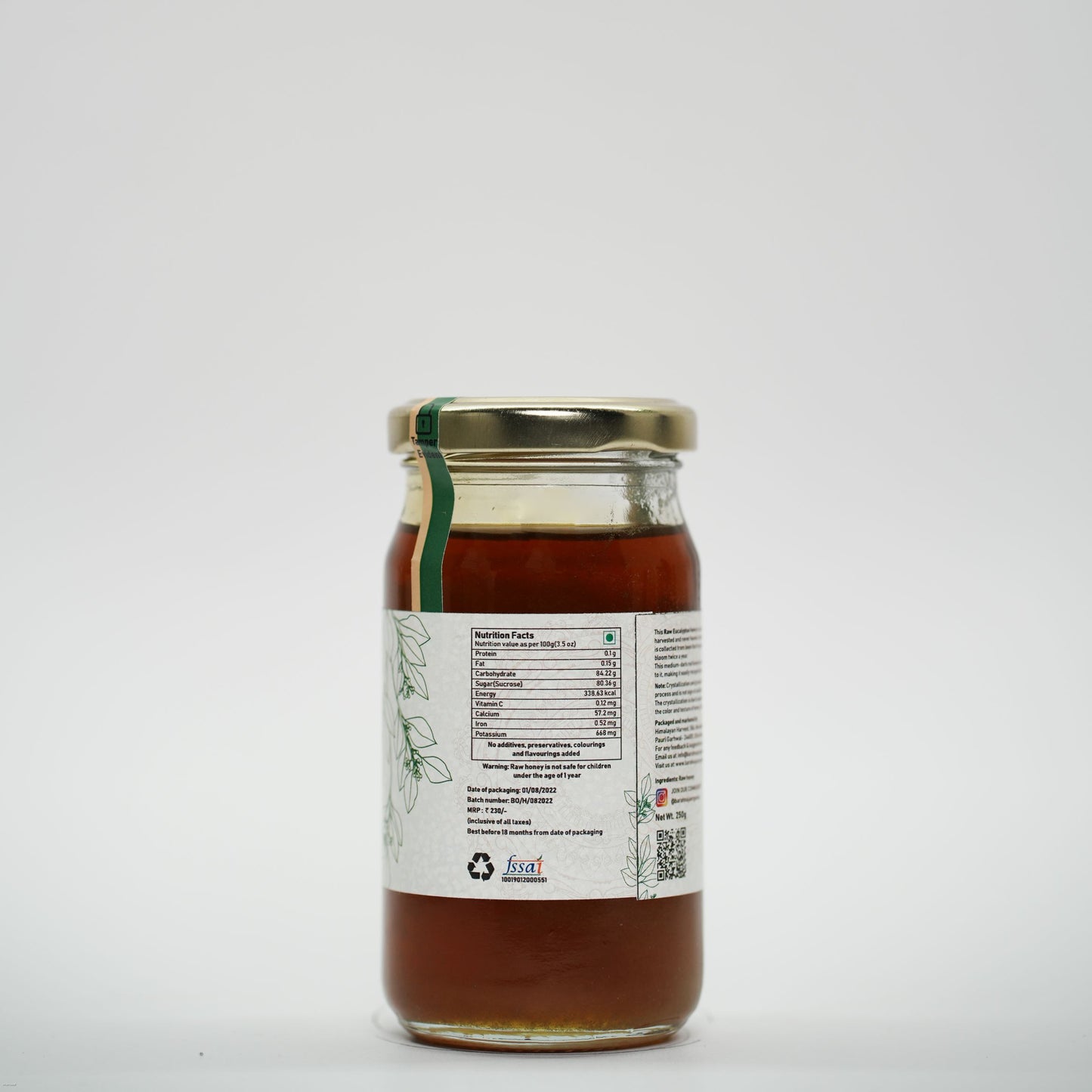 Eucalyptus floral honey