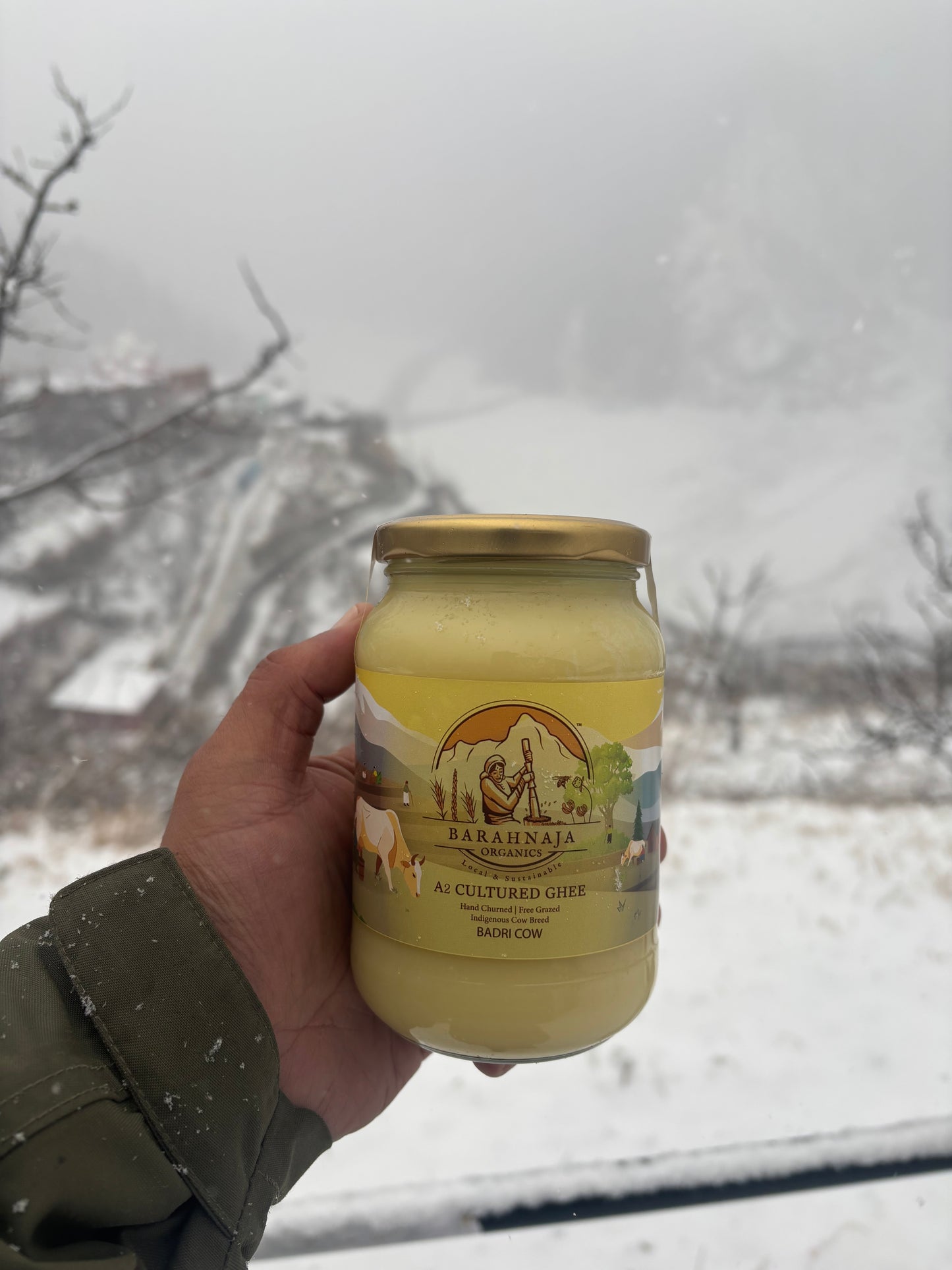 Himalayan Essentials pack | A2 Cultured Ghee + Raw Multifloral Honey