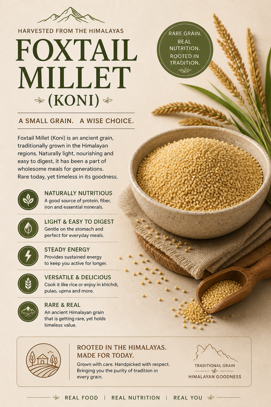 Foxtail millet (Koni)